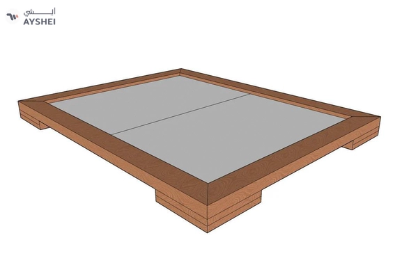 Monk Japanese Low Bed