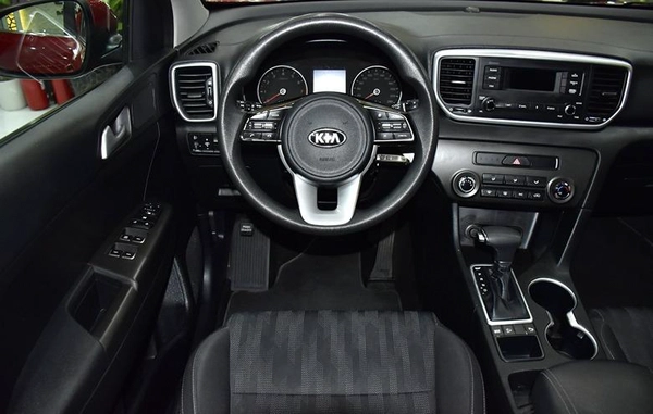 KIA Sportage ( 2021 Model ) in Red Color GCC Specs