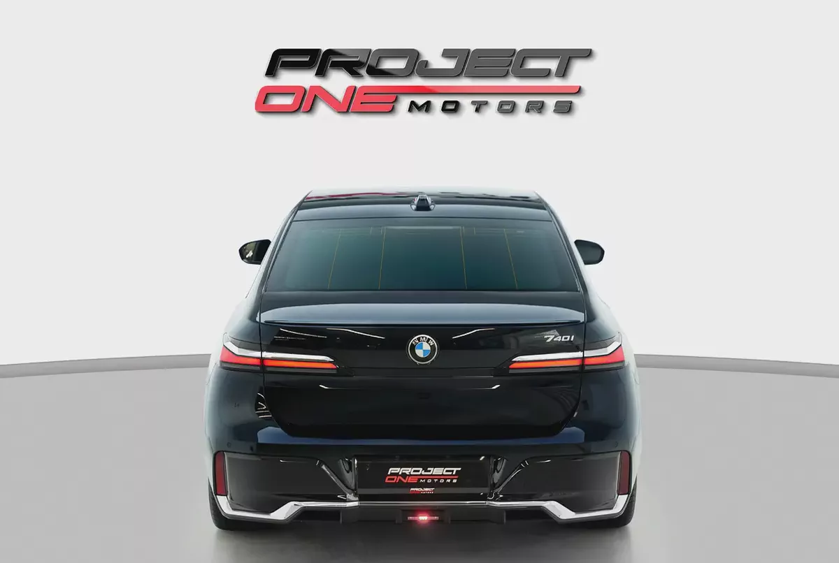 2024 BMW 740I WITH 5 WARRANTY AND SERVICE CONTRACT FROM AGMC-4-4
