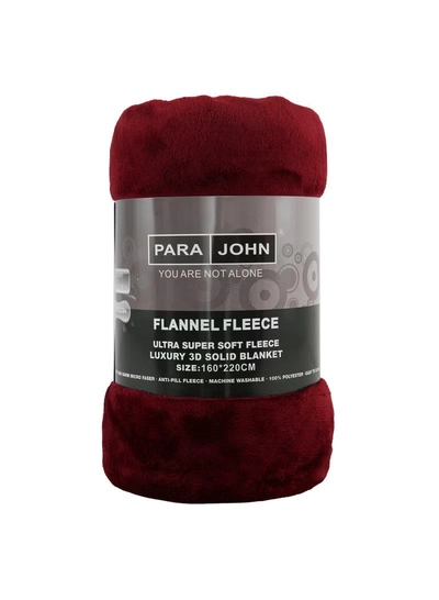 PARAJOHN Flannel Fleece Blanket Double Size For All Season Fluffy Blanket Warm Bed Throws For Sofa And Bed Comfortable And Soft Double Flannel Fleece Blanket 220x200-0
