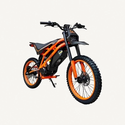 Kugoo 125CC Off Road Petrol Dirt Bike 2026 Model - 125CC Motor Power - 12V 5Ah Battery - 5.4L Fuel Tank - 80km/h Max Speed - Orange/Black-4
