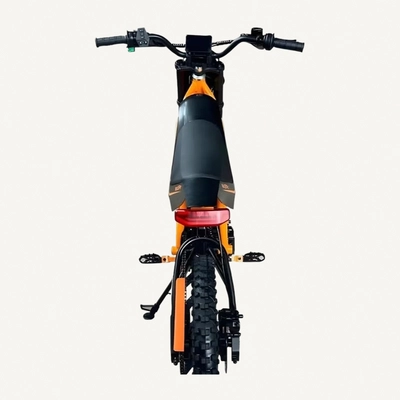 Kugoo 125CC Off Road Petrol Dirt Bike 2026 Model - 125CC Motor Power - 12V 5Ah Battery - 5.4L Fuel Tank - 80km/h Max Speed - Orange/Black-1