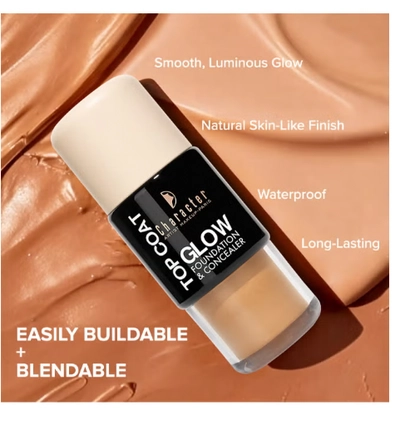 Character Top Coat Glow Foundation And Concealer-3