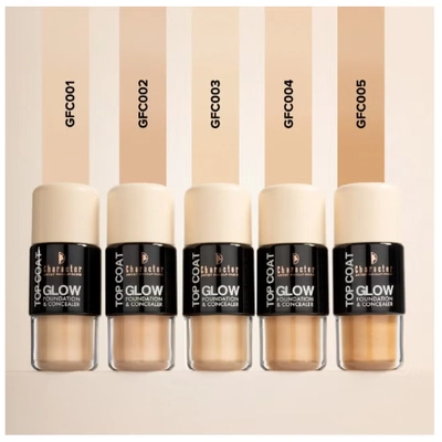 Character Top Coat Glow Foundation And Concealer-4