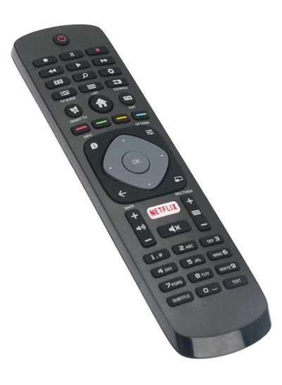 Eworld New Replacement Infrared TV Remote Control for Philip LED Smart Televisions-2