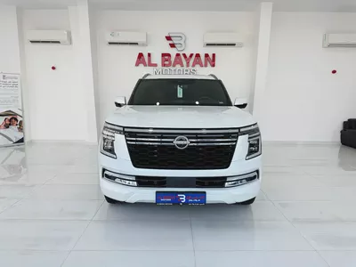 نيسان باترول بلاتينيوم ‏بدون صبغ أو حوادث تيربو ابيض / احمر 2025 (المسعود)-4