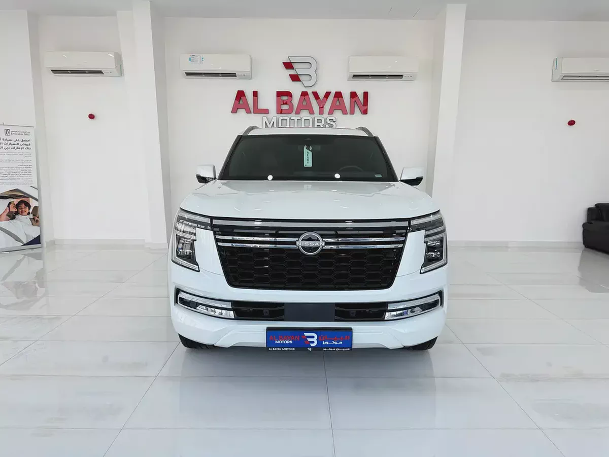 نيسان باترول بلاتينيوم ‏بدون صبغ أو حوادث تيربو ابيض / احمر 2025 (المسعود)-4-4