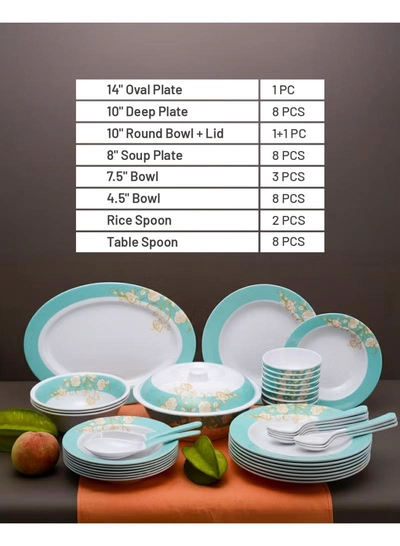 Delcasa DC2111 Melamine Dinner Set 40-Pieces-3