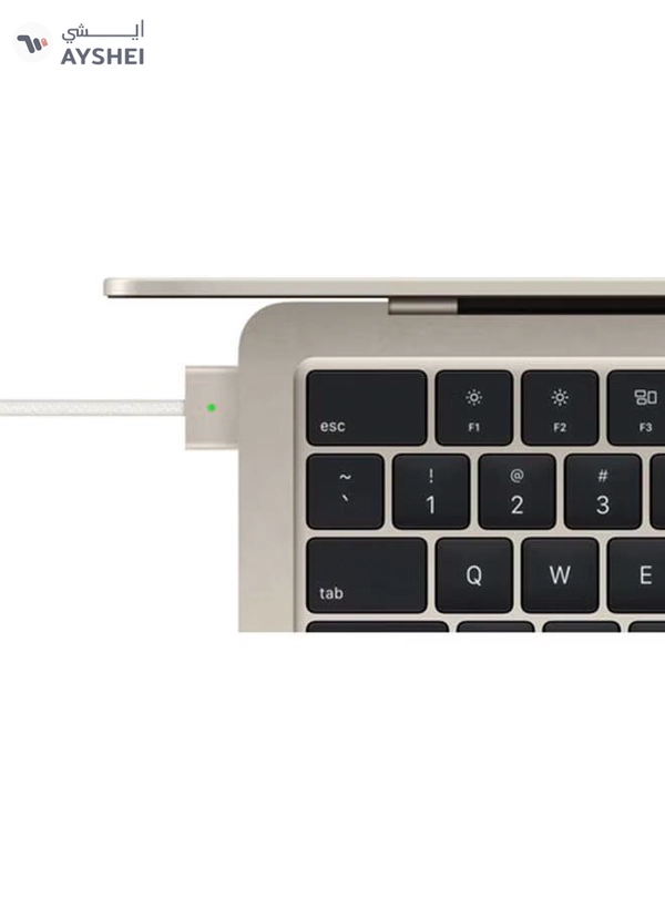 Apple New 2025 MacBook Air MW0Y3 13-Inch Display, Apple M4 Chip 10-Core CPU 8-Core GPU Processor/16GB RAM/256GB SSD/macOS(International Version) English Starlight