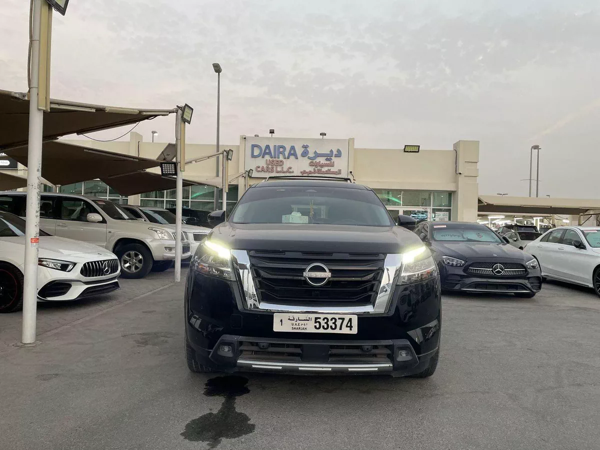 For sale ⁦Nissan Pathfinder V, 3.5 l, 2022⁩ in UAE, Sharjah-4-4