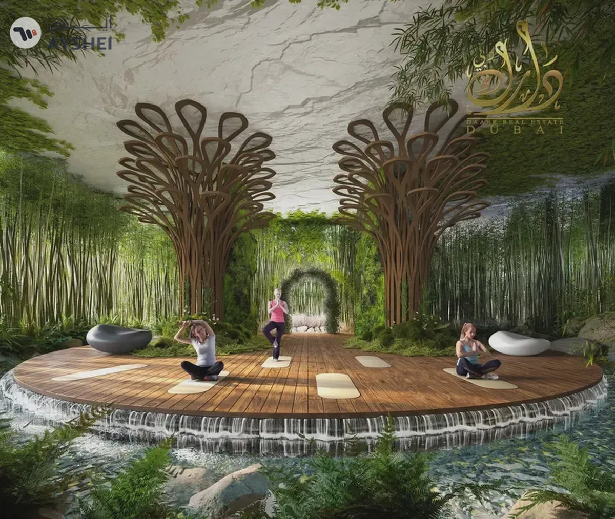 MAJAN _Serene 1 Bedroom Home_Wellness Garden View