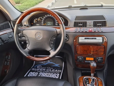 Mercedes-Benz S-Class S 500, 2002, Japanese Specs-9