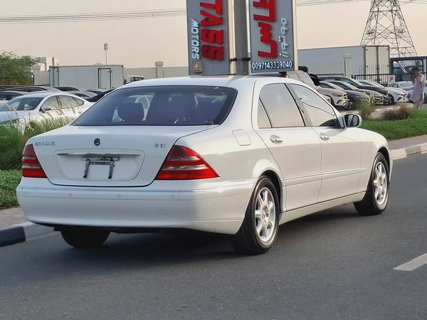 Mercedes-Benz S-Class S 500, 2002, Japanese Specs