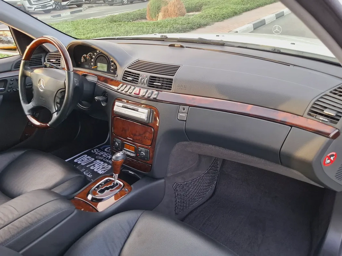Mercedes-Benz S-Class S 500, 2002, Japanese Specs-12-12