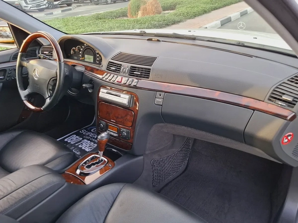 Mercedes-Benz S-Class S 500, 2002, Japanese Specs