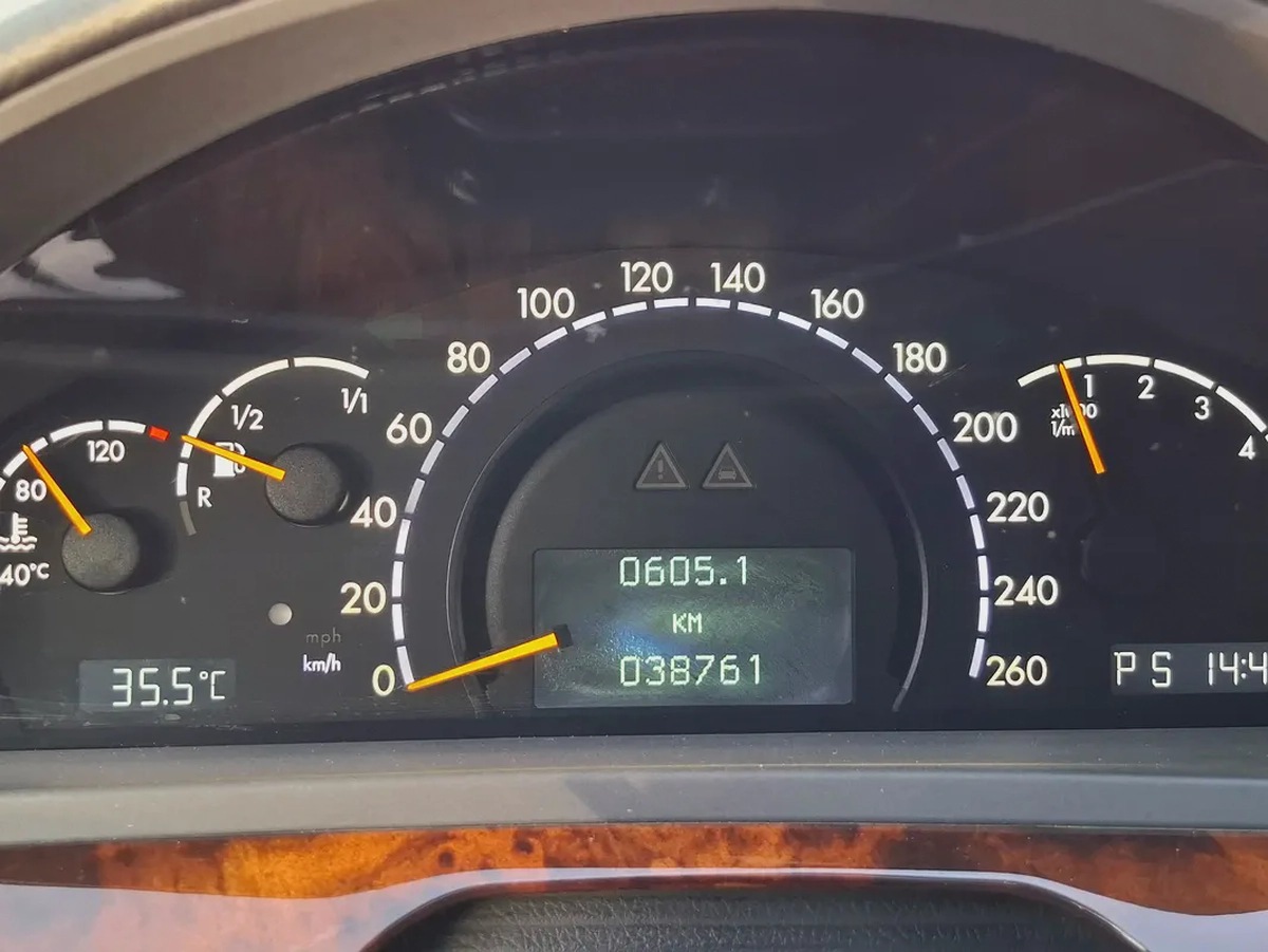 Mercedes-Benz S-Class S 500, 2002, Japanese Specs-16-16
