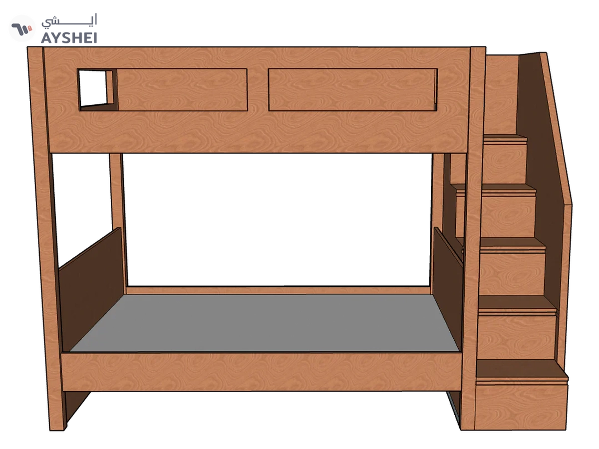 Elega Bunk Bed, 120 x 200 cms-2-2