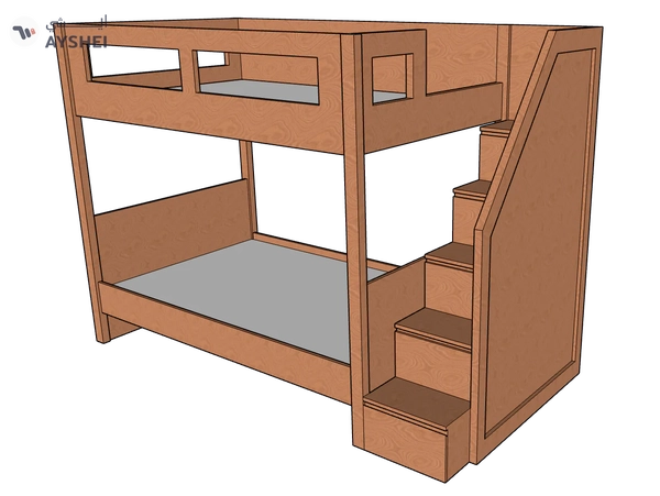 Elega Bunk Bed, 120 x 200 cms