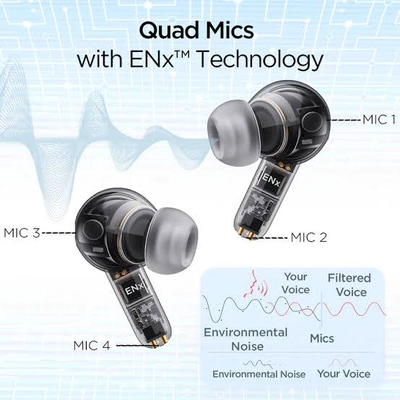 boAt Immortal 131 Wireless Gaming Earbuds – BEAST Mode, ENx Mic, 40H Playtime-5