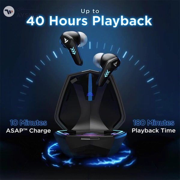 boAt Immortal 131 Wireless Gaming Earbuds – BEAST Mode, ENx Mic, 40H Playtime