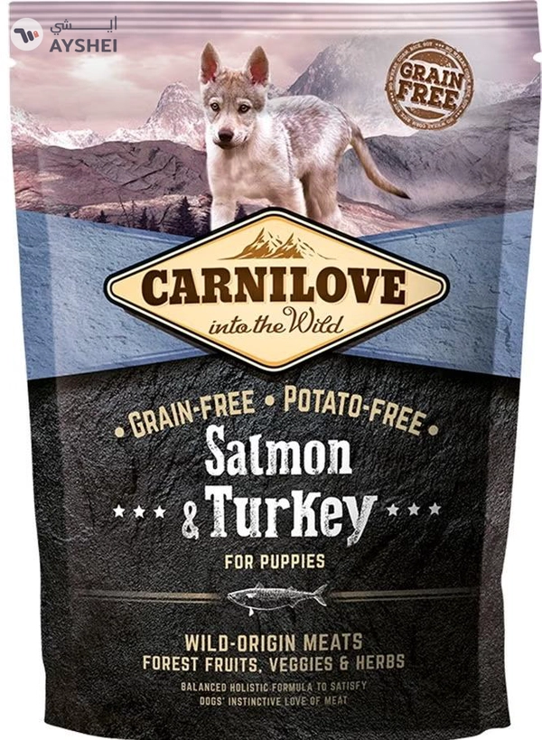 CARNILOVE Carnilove Salmon & Turkey for Puppies 1.5kg