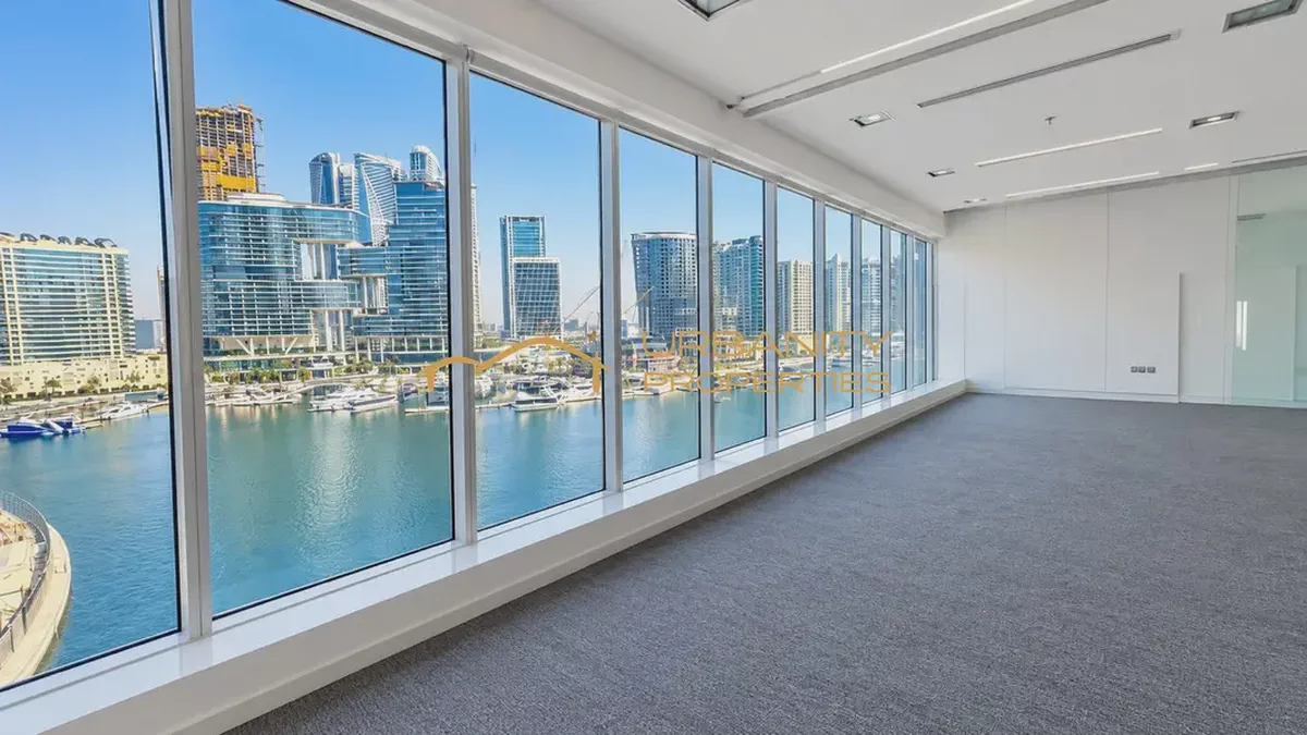 Fully Fitted Office for Rent | Canal & Dorchester Views | 1 Parking | 51@Business Bay Tower