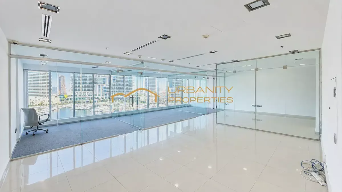 Fully Fitted Office for Rent | Canal & Dorchester Views | 1 Parking | 51@Business Bay Tower-2-2
