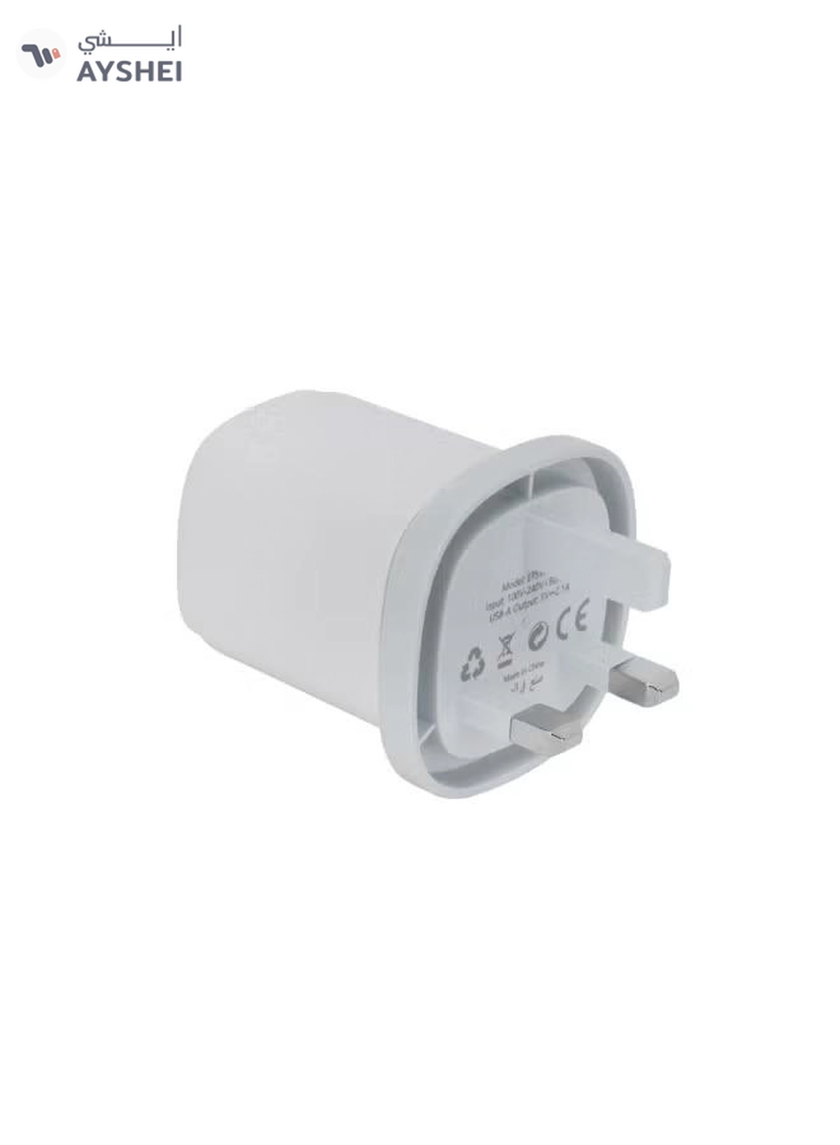Epsilon Wall Charger- Dual USB Ports, 2.1A Max Current/ Smart Charging with Protection-1-1