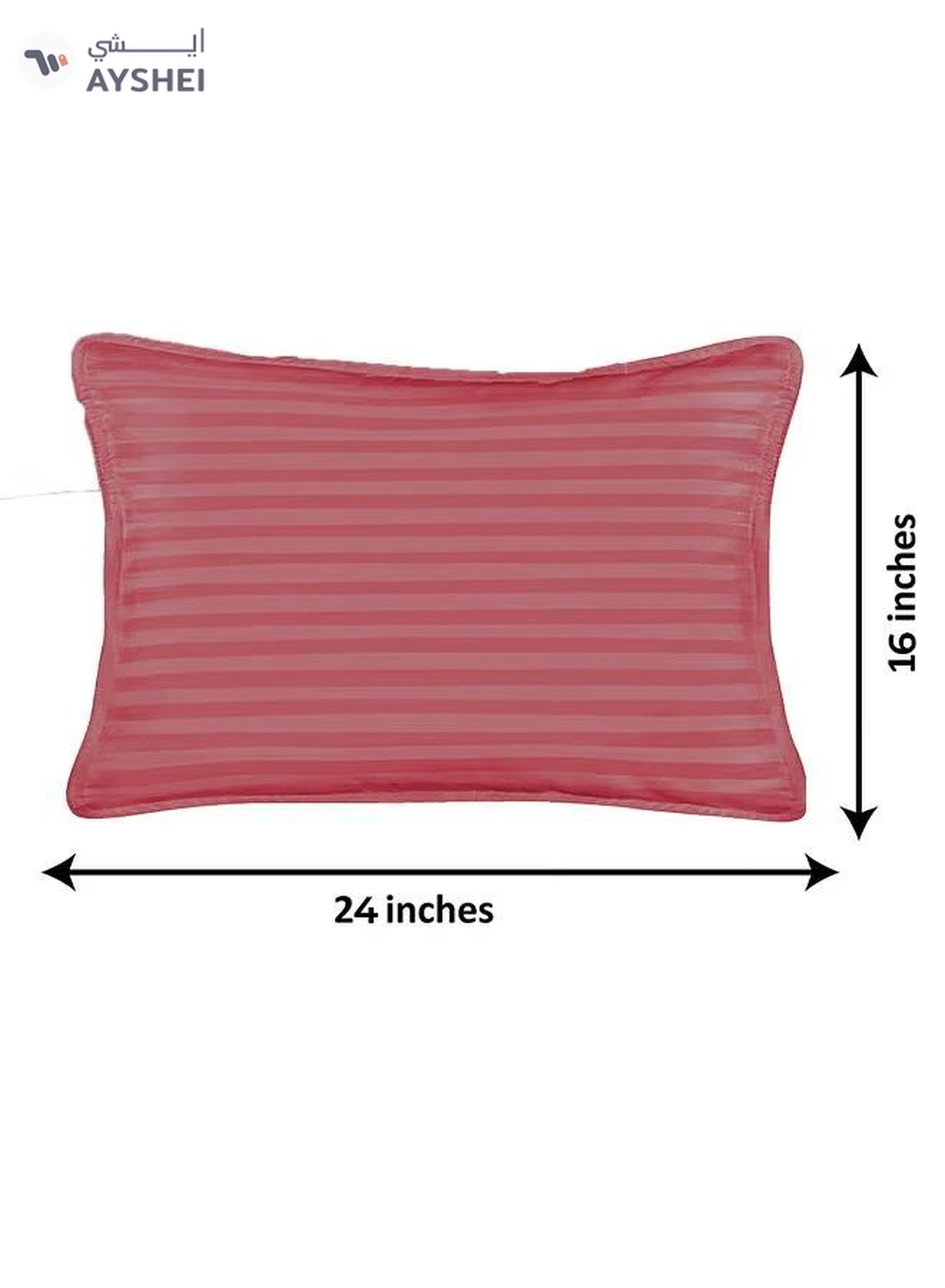 Eworld Pack of 2 Premium Down Alternative Filled Bed Pillows, Featuring Breathable Cover-2-2