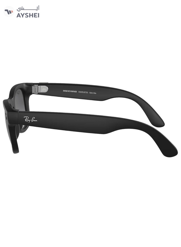 Meta RAY-BAN | META WAYFARER Matte Black Frame Graphite Lenses Polar Gradient Graphite