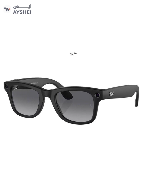 Meta RAY-BAN | META WAYFARER Matte Black Frame Graphite Lenses Polar Gradient Graphite