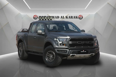 FORD RAPTOR F150 - 2019 - GCC - FULLY LOADED -GREY MATTE - AMAZING CONDITION-1