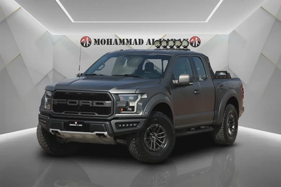 FORD RAPTOR F150 - 2019 - GCC - FULLY LOADED -GREY MATTE - AMAZING CONDITION-2