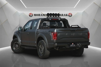 FORD RAPTOR F150 - 2019 - GCC - FULLY LOADED -GREY MATTE - AMAZING CONDITION-4