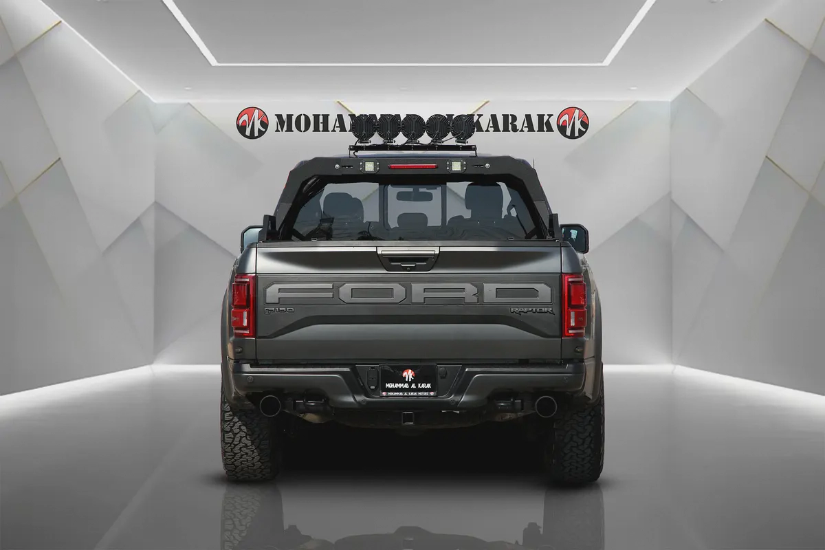 FORD RAPTOR F150 - 2019 - GCC - FULLY LOADED -GREY MATTE - AMAZING CONDITION-3-3