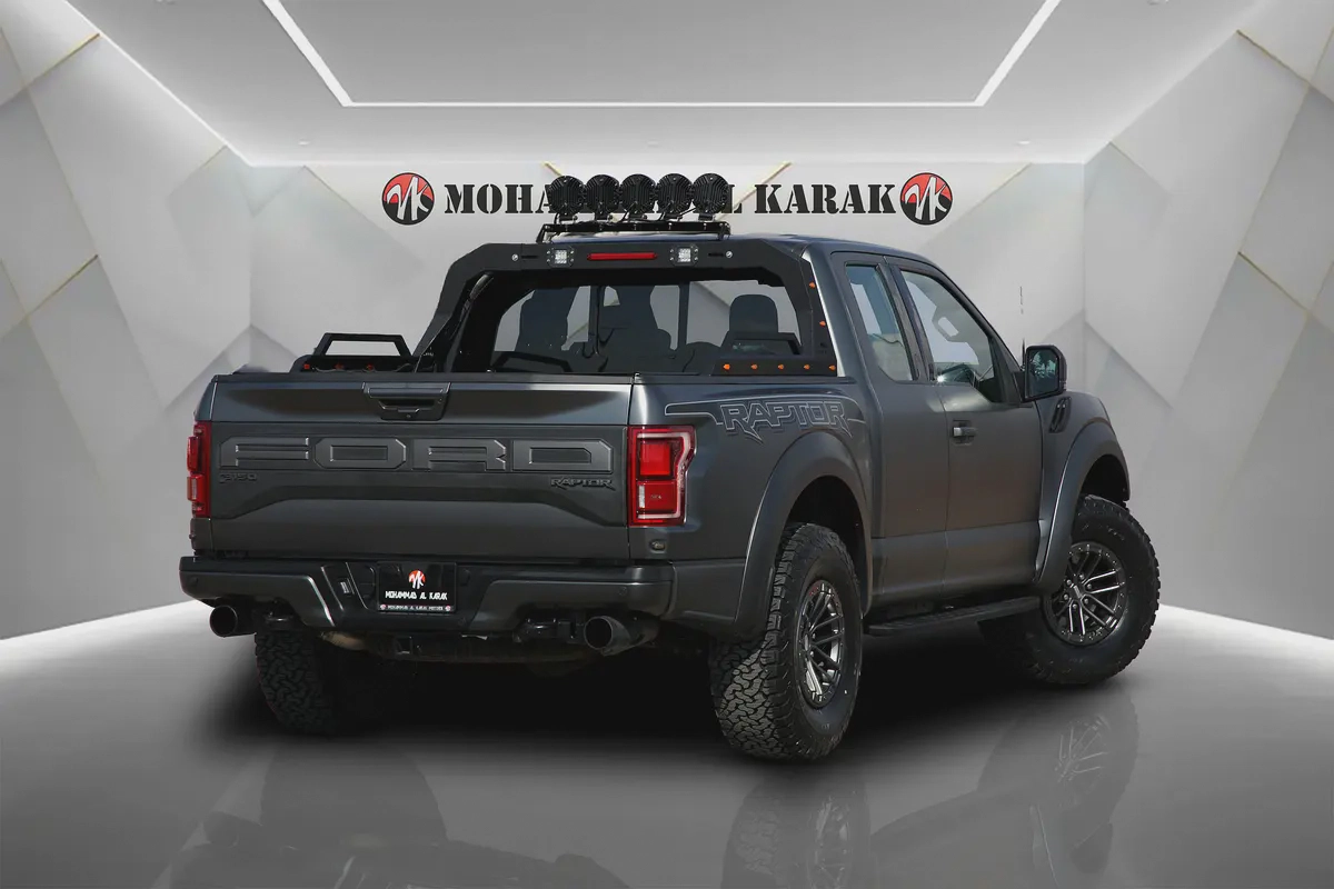 FORD RAPTOR F150 - 2019 - GCC - FULLY LOADED -GREY MATTE - AMAZING CONDITION-5-5