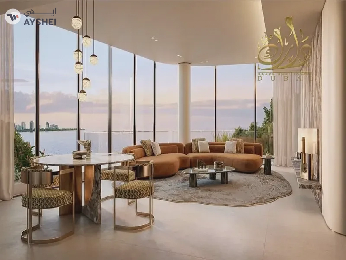 SPECIAL LOCATION IN DUBAI ISLAND_DIRECT SEA VIEW_IDEAL FOR INVESTMENT _LUXURY 2BR