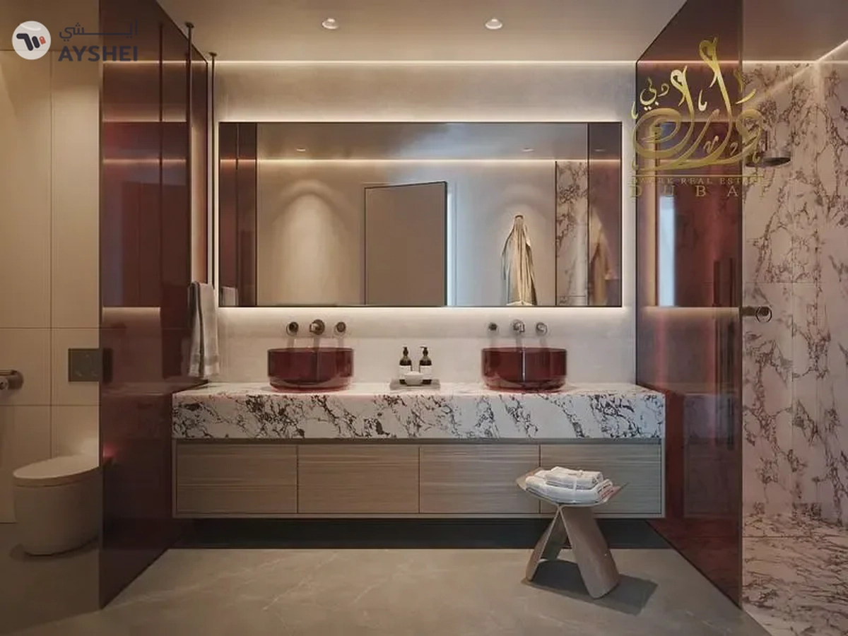 SPECIAL LOCATION IN DUBAI ISLAND_DIRECT SEA VIEW_IDEAL FOR INVESTMENT _LUXURY 2BR