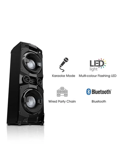 Hisense Party Speaker With 400 Watts Output Power & 200 Watts Built-In Woofer HP130 Black-5