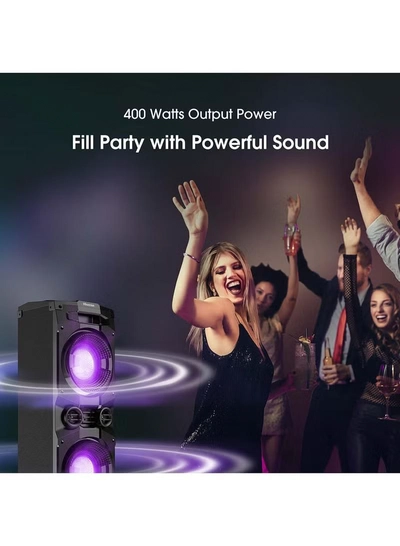 Hisense Party Speaker With 400 Watts Output Power & 200 Watts Built-In Woofer HP130 Black-2