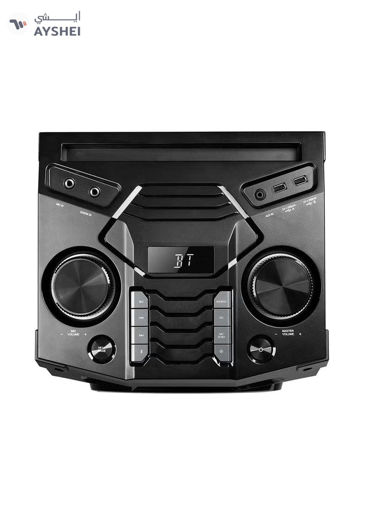 Hisense Party Speaker With 400 Watts Output Power & 200 Watts Built-In Woofer HP130 Black-3-3