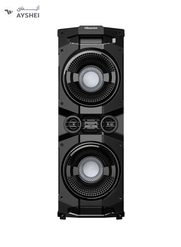 Hisense Party Speaker With 400 Watts Output Power & 200 Watts Built-In Woofer HP130 Black
