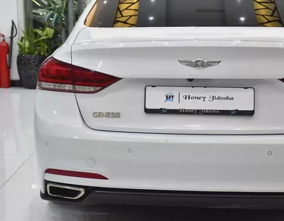 EXCELLENT DEAL for our Hyundai Genesis 3.8 ( 2016 Model ) in White Color GCC Specs-7