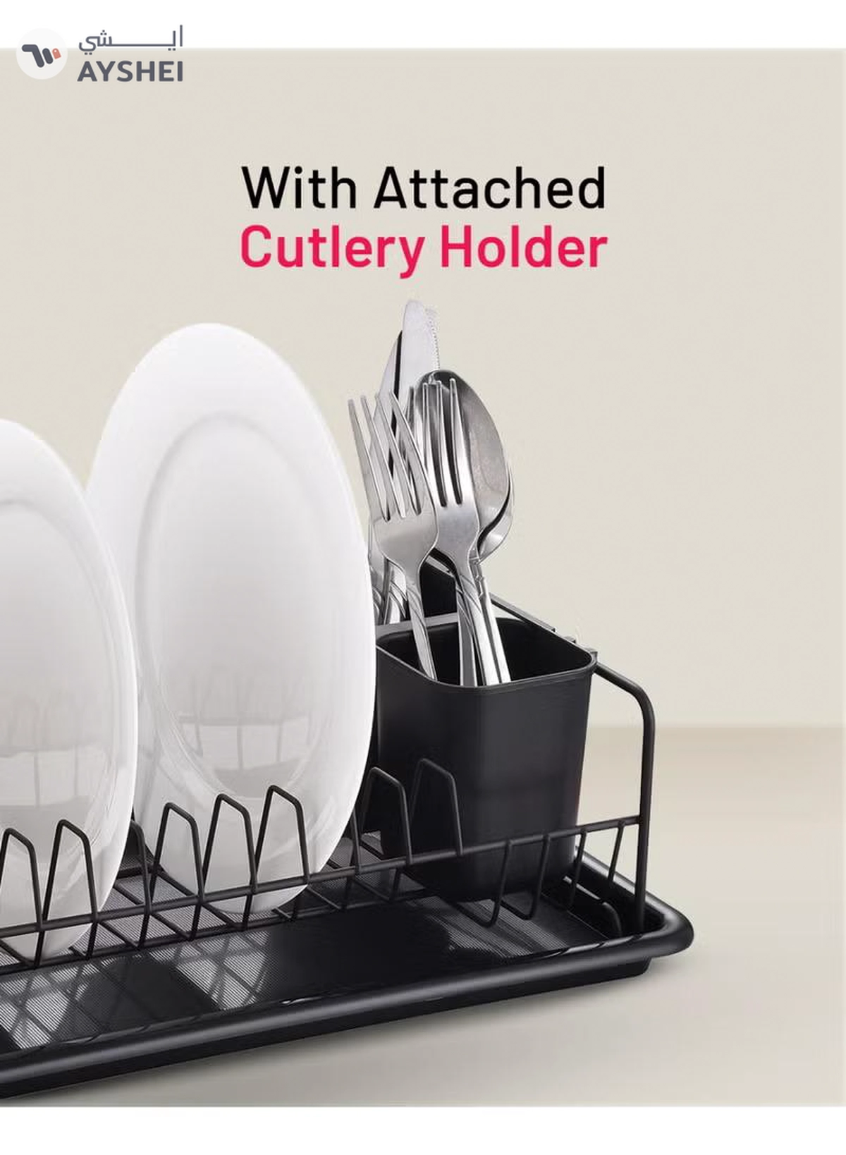Delcasa Single Layer Dish Rack DC3461-3-3