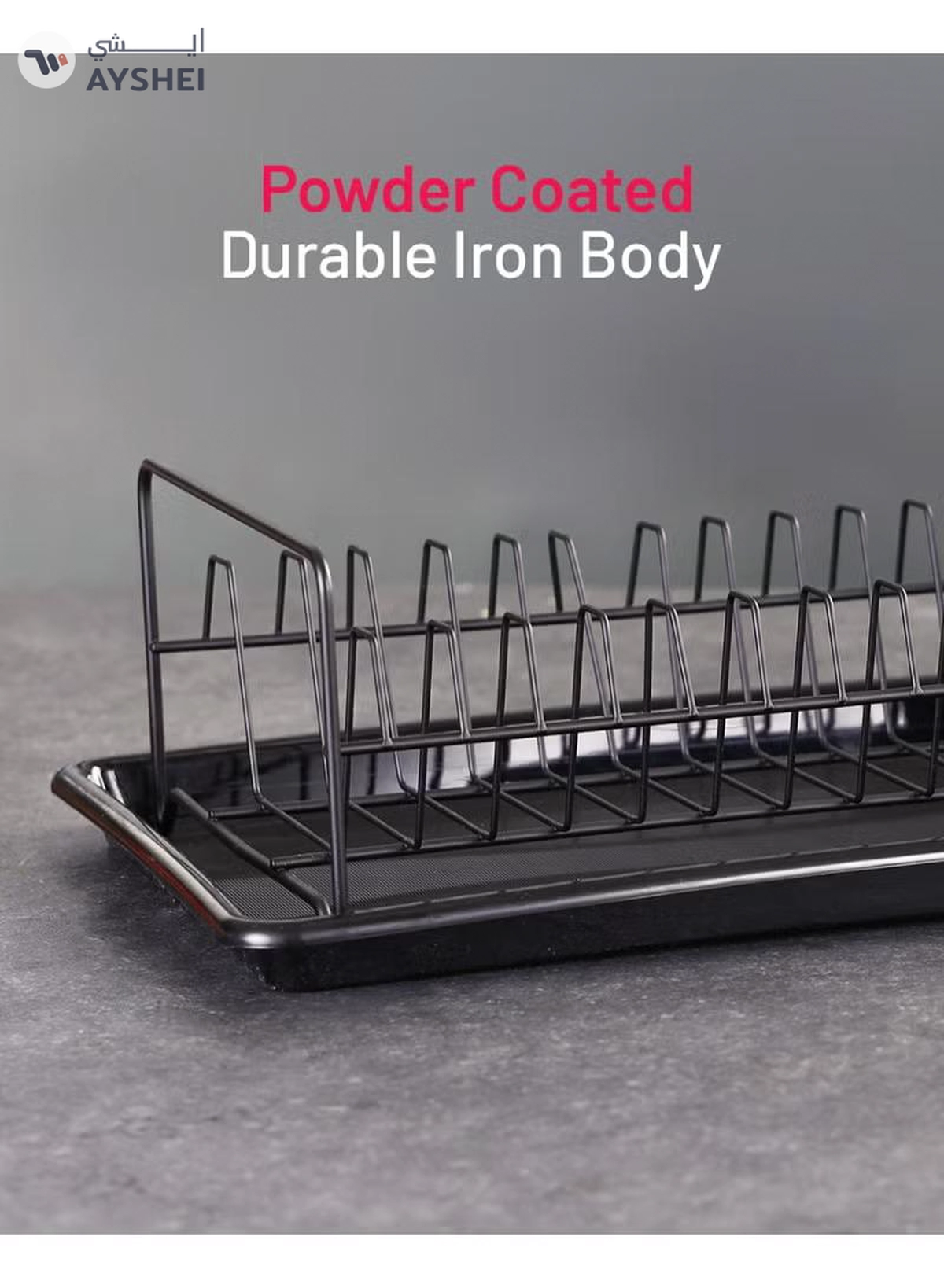 Delcasa Single Layer Dish Rack DC3461-4-4