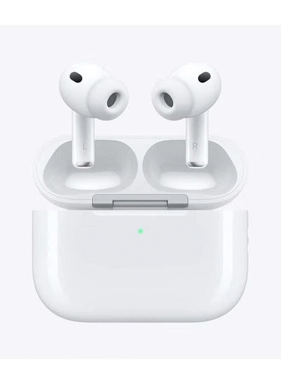 Apple AirPods Pro 3 Wireless Earbuds, Bluetooth Headphones, Active Noise Cancellation, Hearing Test, Hearing Aid,Hearing Protection features, Heart rate sensing during workouts, Live Translation, High-Fidelity Sound, H2 Chip, USB-C Charging - White-5