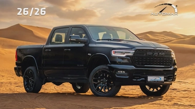 (For Export / Car With Multigate) 2026/2026 RAM 1500 V8 5.7L  Limited Crew Cab eTorque GCC 0Km-0