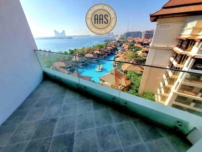 Stunning Views of Sea & Burj Al Arab • Spacious Layout • Rent 220k-0