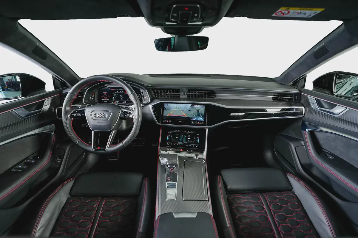 Audi RS7-Carbon Fiber Package-Audi Ceramic Braking System-Red Calipers-Premium Leather Interior-9-9
