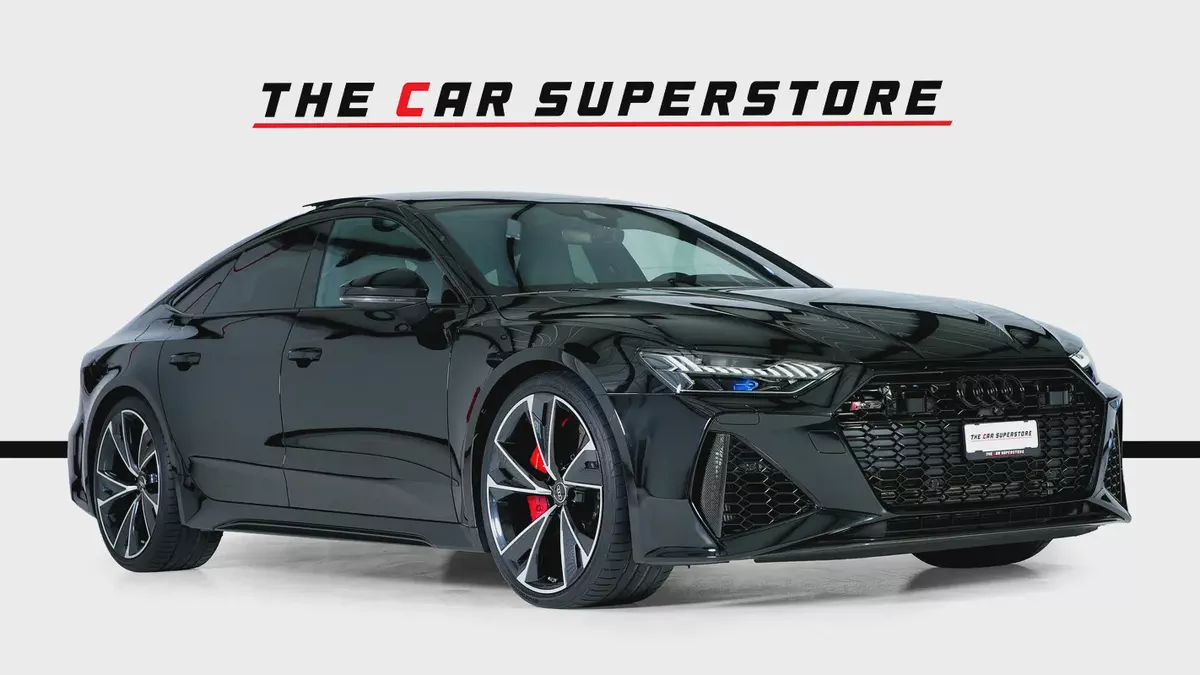 Audi RS7-Carbon Fiber Package-Audi Ceramic Braking System-Red Calipers-Premium Leather Interior-1-1